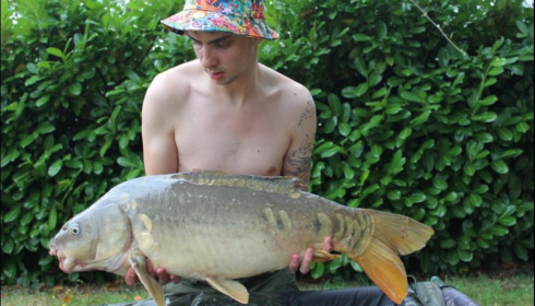 A 20 lb 4 oz carp from Lillybelle, Martin Holland, Aug 2018