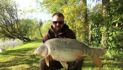 A carp from Lillybelle, Ross Bacon, May 2018
