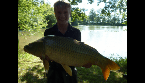 A 24 lb 2 oz carp from Lillybelle, Ben Talbot, Jun 2015