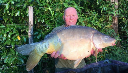 A 29 lb carp from Lillybelle, Kevin Gordon, May 2018
