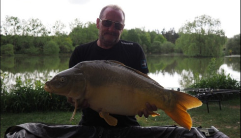 A 27 lb carp from Lillybelle, Derrick Scott, May 2019