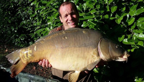A 37 lb 8 oz carp from Lillybelle, James Mclane, Oct 2016