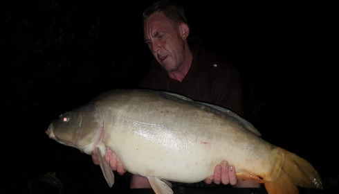 A 25 lb 4 oz carp from Lillybelle, Steve Cookson, Aug 2017