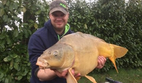 A 27 lb 4 oz carp from Lillybelle, Michael Norrung, Mar 2018