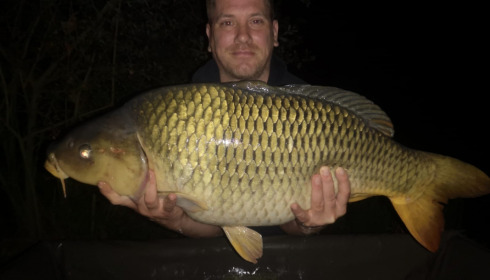 A 35 lb carp from Lillybelle, Barry Farmer, Sep 2021