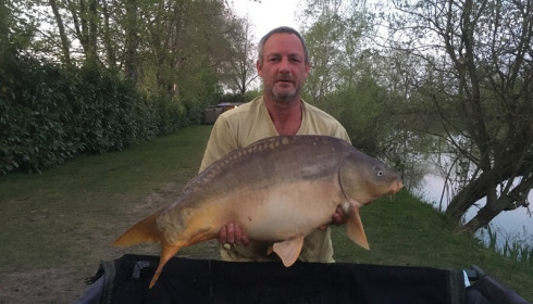 A 24 lb 5 oz carp from Lillybelle, Steve Bellis, Apr 2017