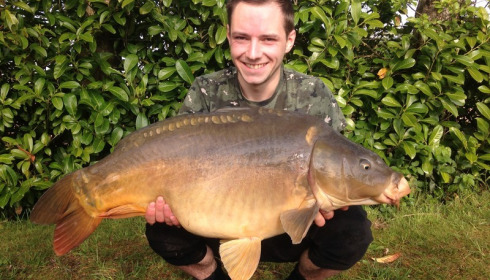 A 29 lb carp from Lillybelle, Charlie Groves, May 2017