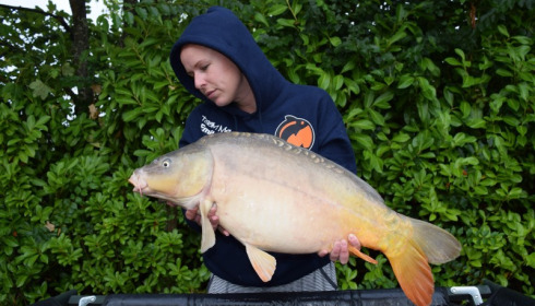 A carp from Lillybelle, Emily Blake, Aug 2015