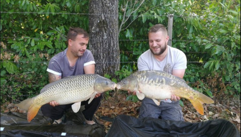 A 20 lb carp from Lillybelle, Jason & Tony, Sep 2018