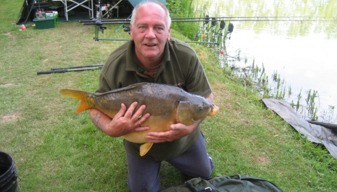 A 36 lb 4 oz carp from Lillybelle, Gary, Jun 2015