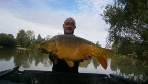 A 31 lb 12 oz carp from Lillybelle, Richard May, Aug 2015