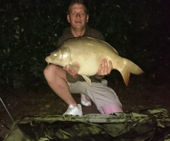 A 20 lb 10 oz carp from Lillybelle, Mark Hooker, Oct 2017