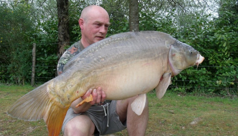 A 33 lb 14 oz carp from Lillybelle, Shaun Docksey, Apr 2017