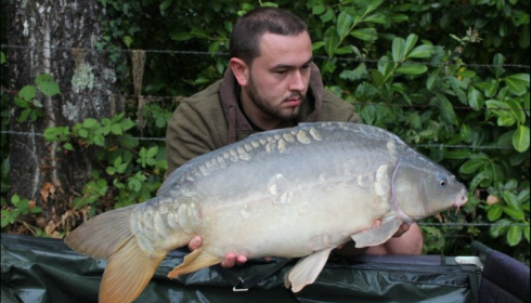 A 20 lb carp from Lillybelle, Liam Payne, Aug 2018