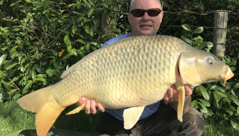 A 24 lb carp from Lillybelle, John Burnhope, Apr 2018