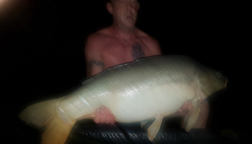 A 28 lb carp from Lillybelle, Steve Cookson, Aug 2017