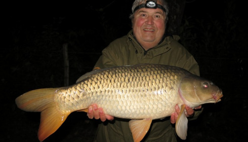 A 20 lb carp from Lillybelle, Steve Peach, Oct 2016
