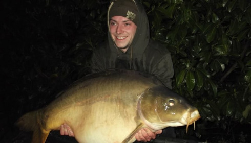 A 47 lb 8 oz carp from Lillybelle, Charlie Groves, May 2017