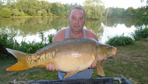 A 25 lb carp from Lillybelle, Martin Smith, Jun 2017