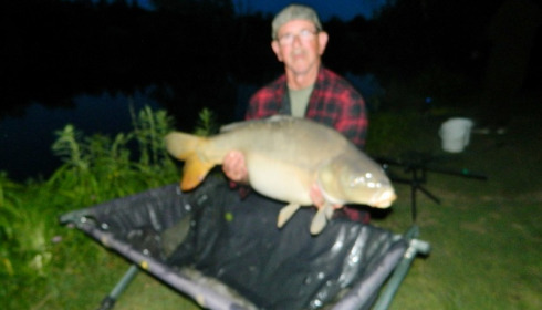 A 34 lb carp from Lillybelle, Ray Poolman Snr, May 2017