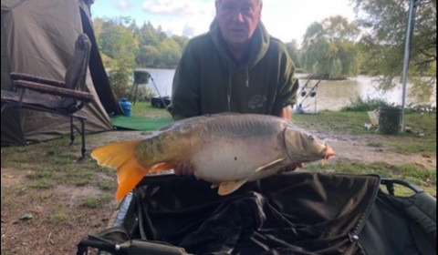 A 31 lb 6 oz carp from Lillybelle, Duncan Fulton, Oct 2019