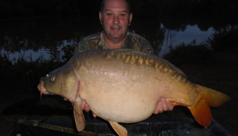 A 36 lb carp from Lillybelle, Martin Smith, Jun 2017