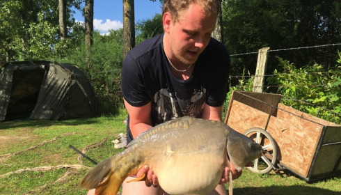 A carp from Lillybelle, David Bostock, Jun 2016