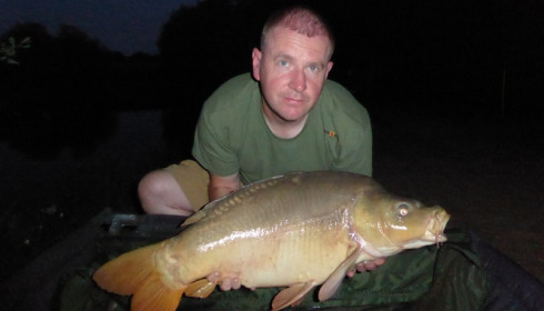 A 25 lb carp from Lillybelle, Adrian Clark, Jul 2017