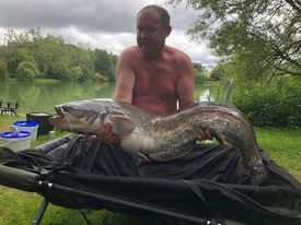 A 46 lb 10 oz catfish from Lillybelle, Wayne Stanton, Aug 2021