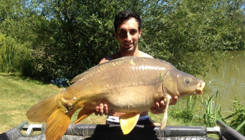 A 26 lb 5 oz carp from Lillybelle, John Ling Jnr, Jul 2016