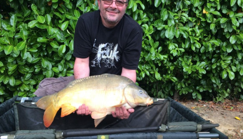 A 23 lb 10 oz carp from Lillybelle, Brian Kennedy, Jul 2015
