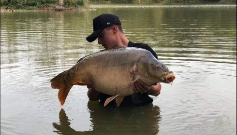 A 39 lb 4 oz carp from Lillybelle, Owen Edwards, Sep 2018