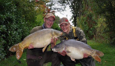 A fish from Lillybelle, Double hook up, Oct 2022
