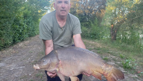 A 42 lb fish from Lillybelle, Rob Slattery, Aug 2022