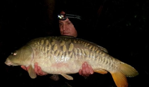 A 20 lb carp from Lillybelle, Tony Pledger, May 2019