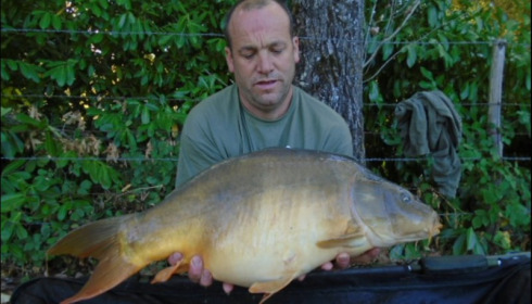 A 22 lb carp from Lillybelle, James Mclane, Sep 2018