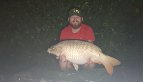 A 20 lb carp from Lillybelle, Luke Shaw, Aug 2017
