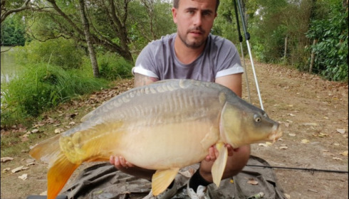 A 24 lb 2 oz carp from Lillybelle, Jason Ostler, Sep 2018