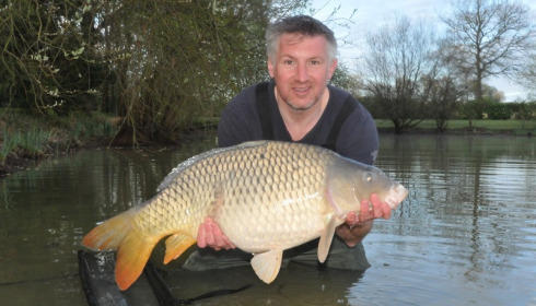 A 20 lb 5 oz carp from Lillybelle, Ed, Apr 2017