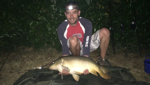 A 21 lb 3 oz carp from Lillybelle, Leigh Harris, Jul 2016
