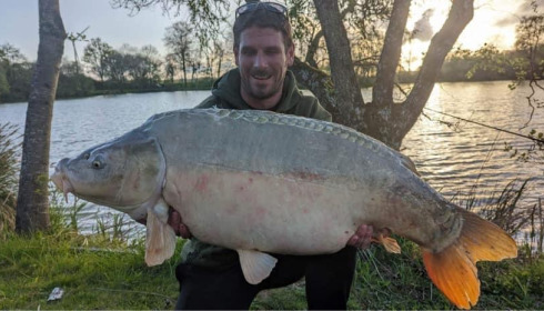 A 44 lb fish from Lillybelle, James Gibson, Apr 2023