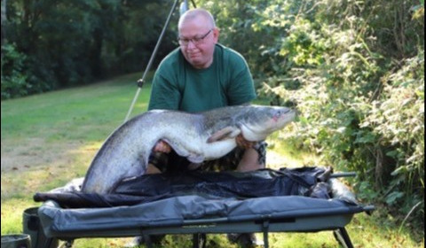 A 44 lb 6 oz catfish from Lillybelle, David Robinson, Jul 2019