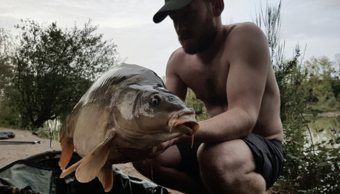 A 20 lb carp from Lillybelle, Luke Shaw, Aug 2017