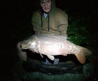 A 20 lb 2 oz carp from Lillybelle, Ryan Thomas, Jul 2017