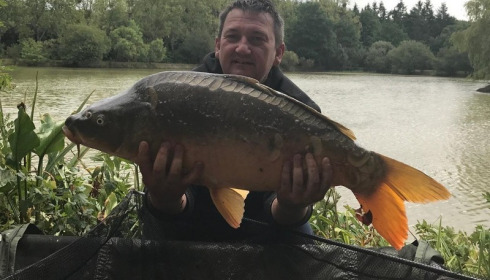 A 22 lb carp from Lillybelle, Lee Parker, Aug 2017