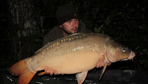 A 30 lb 2 oz carp from Lillybelle, Liam Payne, Aug 2018