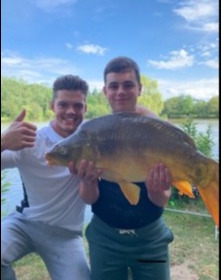 A 20 lb 4 oz carp from Lillybelle, James Parker, Jun 2019