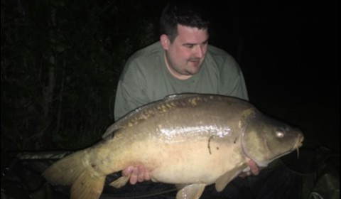 A 28 lb carp from Lillybelle, Aaron Taylor-Biggs, May 2019