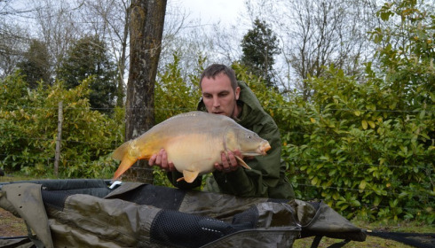 A 20 lb carp from Lillybelle, Tom Berrisford, Apr 2016