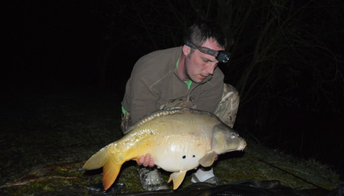 A 20 lb carp from Lillybelle, Tom Berrisford, Apr 2016